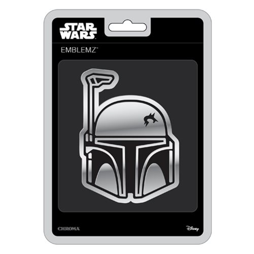 Star Wars Boba Fett Chrome Injection-Molded Emblem